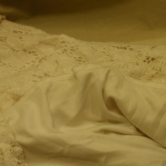 Three Season Maternity Crochet Babydoll Top - Picture 4 of 4